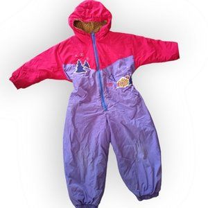 Osh Kosh B'Gosh vintage toddler one piece snow suit size 4